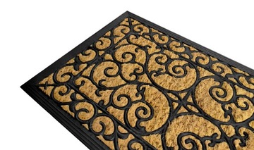 МАССИВНЫЙ ВХОДНОЙ КОВРИК ДЛЯ ОБУВИ ПОД ДВЕРЬЮ, КОКОС, ТОЛСТЫЙ