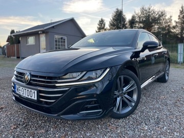 Volkswagen Arteon Fastback Facelifting 2.0 TSI 190KM 2021 Volkswagen Arteon 2.0 Tsi DSG R-Line Salon Polska Bezwypadkowy 2.0