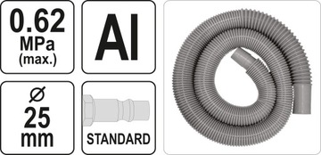 YT-09990 Пневматический пылесос YATO