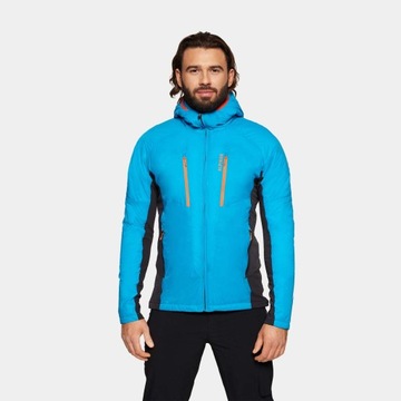 KURTKA MĘSKA Z KAPTUREM SOFTSHELL ALPINUS WODOODPORNA CAYAMBE THINSULATE L