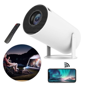 ПОРТАТИВНЫЙ МИНИ-ПРОЕКТОР ANDROID IOS WiFi 360 ПРОЕКТОР FULL HD 4K Bluetooth