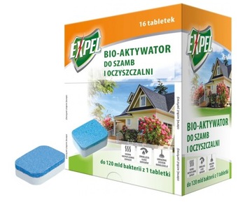 EXPEL BIOAKTYWATOR WYDAJNE TABLETKI DO SZAMB