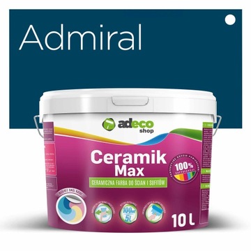 Farba do ścian ceramik kolor Bekers ADMIRAL op.10L