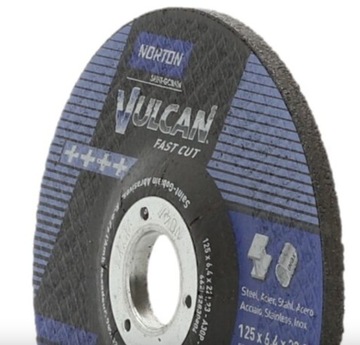 Диск отрезной NORTON 125x6,4x22,2