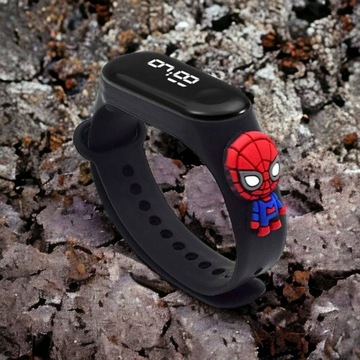 HODINKY PRE DETI LED SMARTWATCH NÁRAMOK SPIDERMAN - ideálny darček