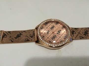 ZEGAREK damski Guess W1279L3 różowe złoto