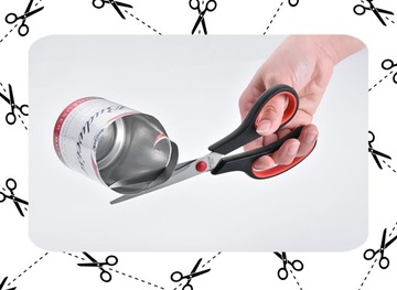 НАБОР НОЖНИЦ ОСТРЫЕ НОЖНИЦЫ УНИВЕРСАЛЬНЫЕ ОФИСНЫЙ ПОВОРОТНЫЙ 6 ШТ. ДЛЯ ДОМ