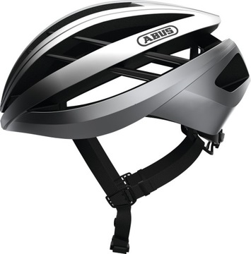 Kask Rowerowy ABUS AVENTOR L 57-61 Gleam Silver