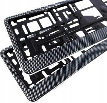 НАБОР КАРБОНОВЫХ РАМОК НОМЕРНОГО ЗНАКА НАБОР РАМОК НОМЕРНОГО ЗНАКА 2 ШТ.