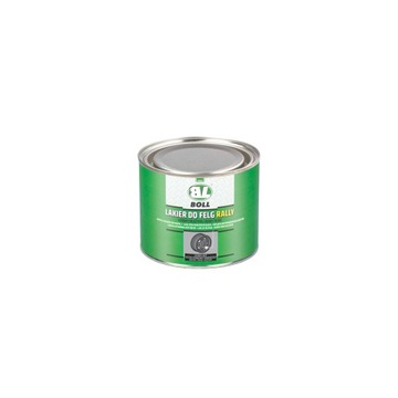 LAKIER AKRYLOWY DO FELG SAMOCHODOWYCH KOLOR CZARNY MAT 500ml BOLL