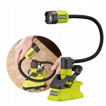 ФОНАРЬ LED ГИБКАЯ ЛАМПА 400 Лм RYOBI RLCF18-0