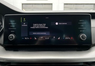 Skoda Octavia III Liftback Facelifting 1.5 TSI ACT 150KM 2020 Skoda Octavia Ambition Pakiety, ACC, Podgrzewane fotele, Kamera, Bezwypad, zdjęcie 31