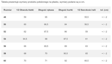 Kurtka męska zimowa puchowa PAKO LORENTE r. 54