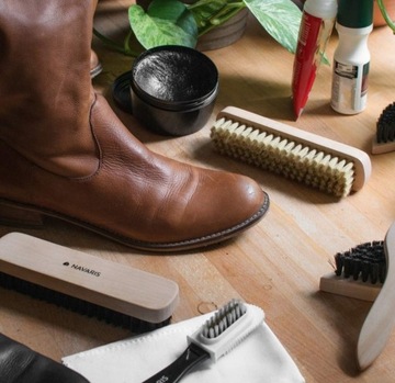 Набор для ухода за обувью, набор из 8 предметов.