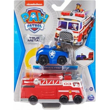 Pojazdy Psi Patrol Zestaw drużynowy Wóz Strażacki