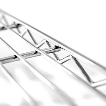 ГАСТРОНОМИЯ Полка складская проволочная, 4 ПОЛКИ, 150х60х180 см Мега-М