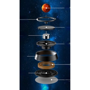 АРОМАТИЧЕСКИЙ ДИФФУЗОР ДЛЯ АВТОМОБИЛЯ СОЛНЕЧНАЯ ПЛАВАЮЩАЯ ПЛАНЕТА