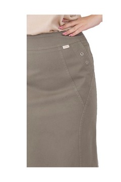 SPÓDNICA BAWEŁNA OCZKO (38-52) KOLORY r.44