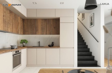 Кухня DL LAMJA 4, лак, без ручек, НА ЗАМЕР, ДИЗАЙН-ЦЕНА