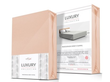 Prześcieradło jersey elastan z gumką 220x200