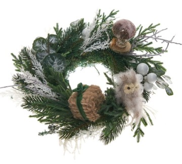 WIANEK WIENIEC STROIK ŚWIĄTECZNY NA DRZWI PREZENT