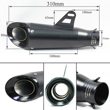 ГЛУШИТЕЛЬ ВЫХЛОПА SC PROJECT CARBON / AKRAPOVIC BOS