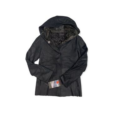 Elegancka czarna kurtka damska BLUE DUCK XXS