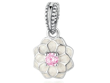 CHARMS KWITNĄCA DALIA ZAWIESZKA SREBRNA PURISSIMO