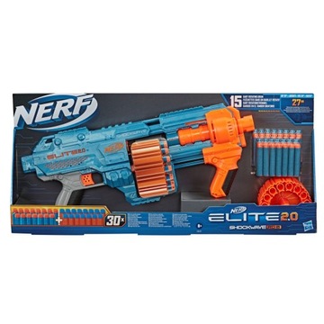 HASBRO NERF ELITE 2.0 Wyrzutnia Shockwave RD-15 E9527