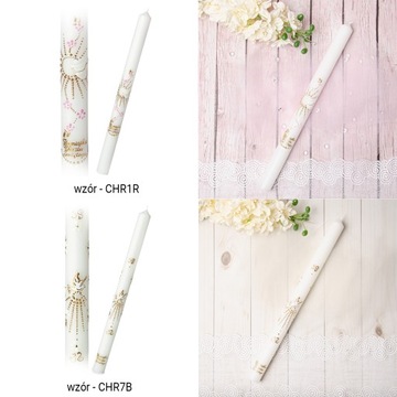 КРЕЩЕННАЯ СВЕЧА, ручная работа, различные узоры.