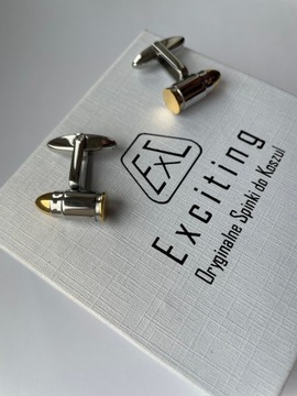 Srebrne spinki do mankietów koszuli EXC Jedi Yoda Star Wars Gwiezdne Wojny