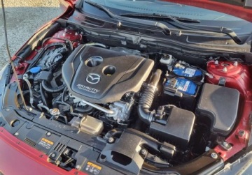 Mazda 3 III Hatchback Facelifting 1.5 SKYACTIV-D 105KM 2018 Mazda 3 SLICZNA 1.5 Diesel BOGATA Wyjatkowa SERWIS 2019r Zadbana RED SOUL, zdjęcie 12