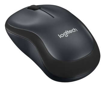 Бесшумная мышь Logitech M220 1000DPI nanoUSB, черная