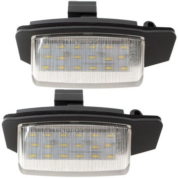 LAMPY TABULKY LED DO MITSUBISHI OUTLANDER II 2