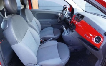 Fiat 500 II Hatchback 3d 1.2 69KM 2010 Fiat 500 Bezwypadkowa Serwisowana 1-Wlasciciel Klimatyzacja Alufelgi Piekna, zdjęcie 18