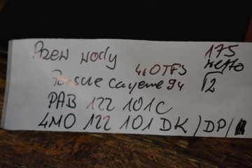 IDEÁLNÍ PŘÍVOD VODNÍ PORSCHE CAYENNE 9Y 4.0 TFSI 1