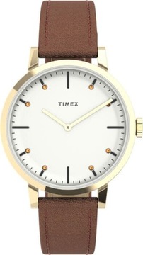 Zegarek damski na pasku Timex Midtown TW2V67400 +Grawer