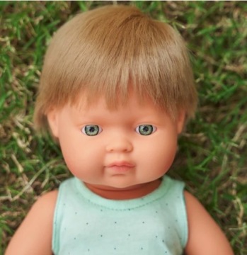 КУКЛА MINILAND BOY 38СМ ЕВРОПЕЙСКАЯ С АРОМАТОМ ВАНИЛИ