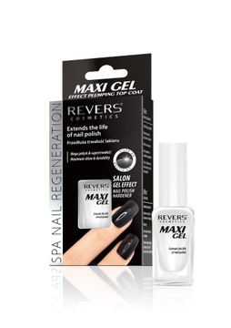 REVERS MAXI GEL EFFECT TOP COAT Połysk i trwałość