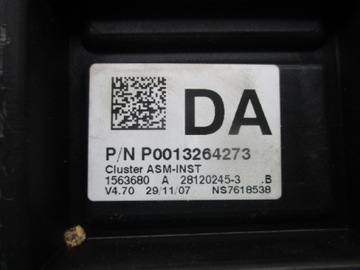 CORSA D CDTI PŘÍSTROJOVÁ DESKA BUDÍKY 13264273DA