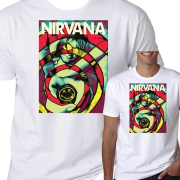 T-Shirt KOSZULKA NIRVANA KURT COBAIN XXL 0848