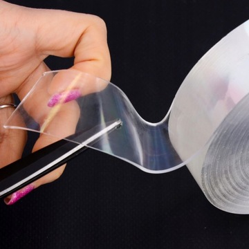 NANO TAPE двусторонняя 5 м многоразовая гелевая прочная водонепроницаемая 30 мм