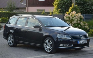 Volkswagen Passat B7 Variant 2.0 TDI CR DPF BlueMotion 140KM 2012 Volkswagen Passat 2.0 TDI Navi Tempomat 2 Kpl Kol 198 Tys Km Serwis Sprowa