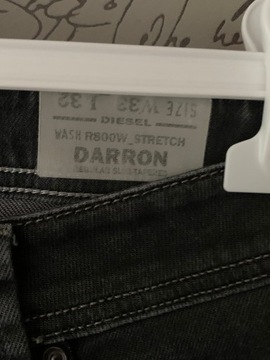 DIESEL DARRON SUPER SPODNIE JEANSOWE 32/30 !!