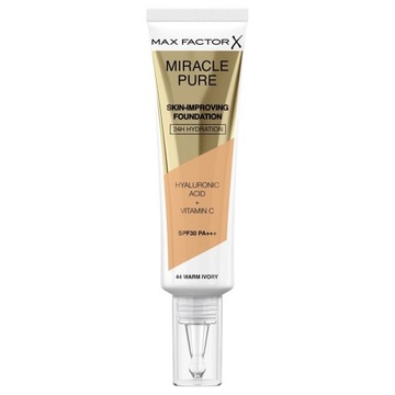 MAX FACTOR MIRACLE PURE PODKŁAD 30ml 44 WARM IVORY