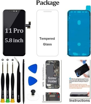 Ремонтный комплект Fixerman OLED-дисплея для iPhone 11 Pro LCD 5,8