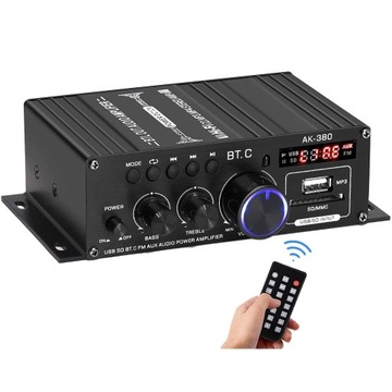 УСИЛИТЕЛЬ ДЛЯ BLUETOOTH РАДИО FM ДИНАМИКИ