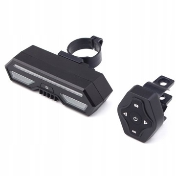 Wodoodporne tylne światło rowerowe LED na USB