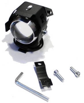 Lightbar Reflektor Soczewka Halogen MOTOCYKLOWY LED Quad Atv Moc 125W Ring