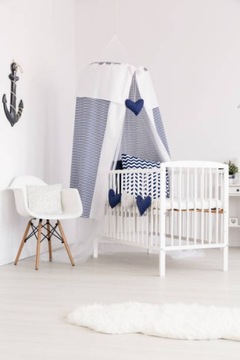 ЭЛА кровать, ч/б, белый, кушетка, 120х60